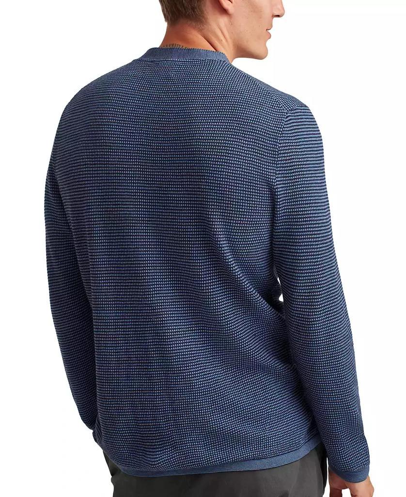 Bonobos Men's Long Sleeve Geometric Pattern Henley 2