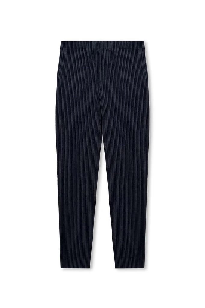 Homme Plissé Issey Miyake Homme Plissé Issey Miyake High Waist Cropped Trousers 1