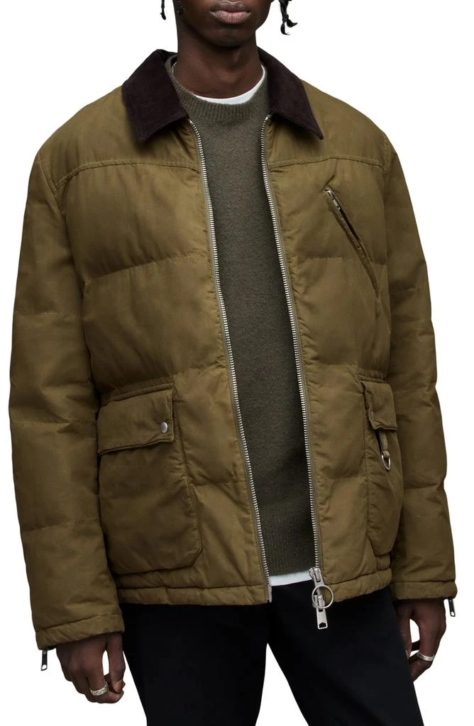 ALL SAINTS Gillan Cotton Quilted Jacket 1