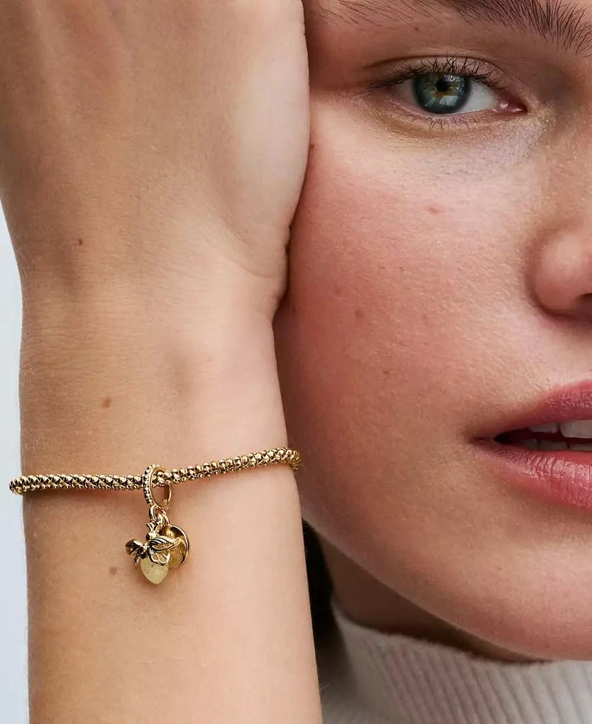 PANDORA 14K Gold-Plated Glow-in-the-dark Firefly Dangle Charm 2