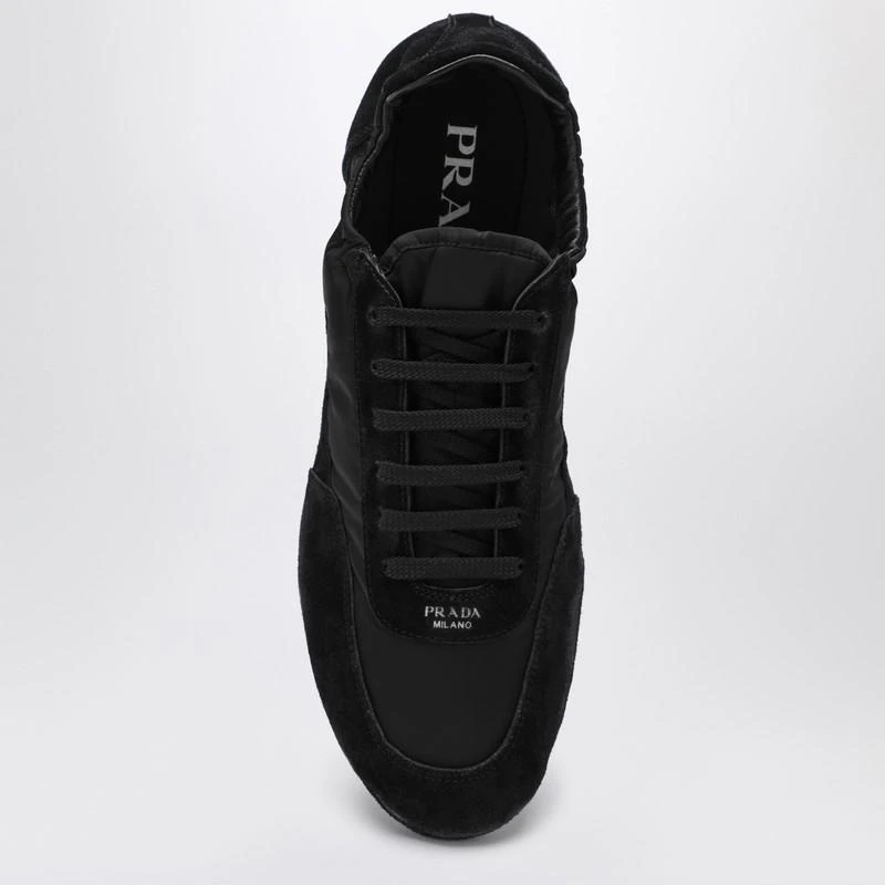 Prada Collapse Re-Nylon and Suede Sneaker 3