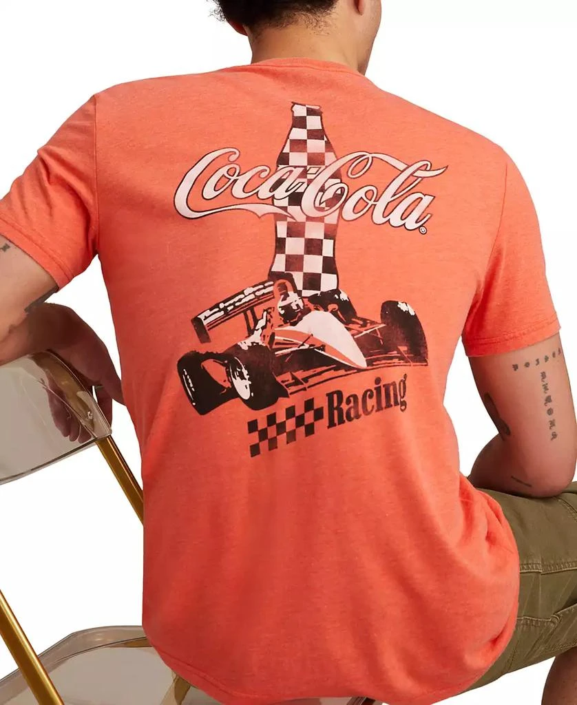 Lucky Brand Men's Coca-Cola Racing Team Short Sleeve Crewneck Graphic T-Shirt 4
