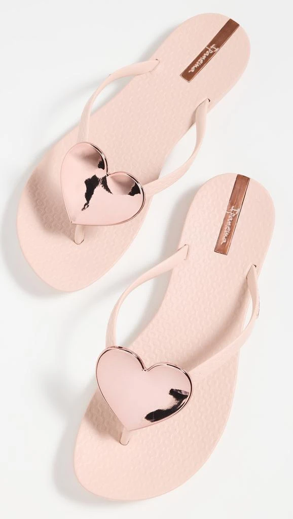 Ipanema Wave Heart Flip Flops 4