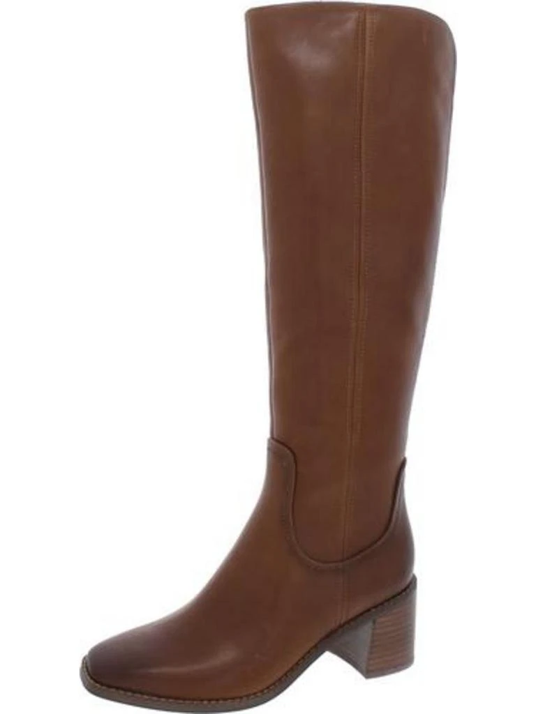 27 Edit Edda Womens Leather Wide Calf Knee-High Boots 1