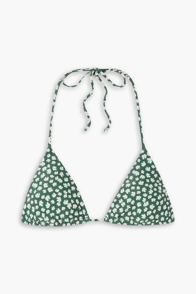 Matteau The String floral-print triangle bikini top 1