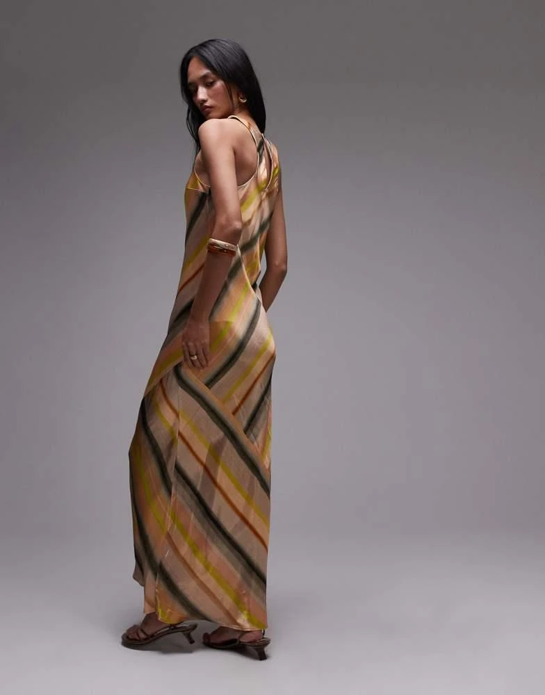 topshop gold maxi dress Paula Maxi Dress main image 0