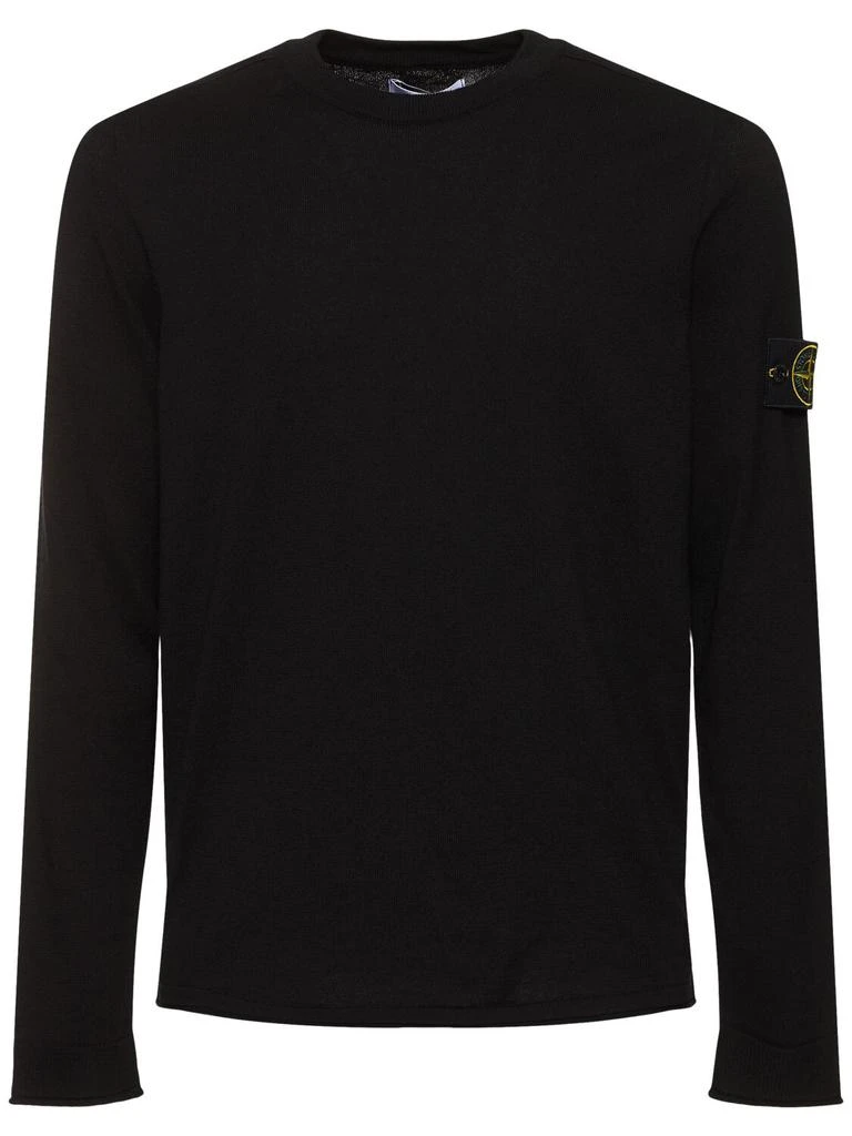 Stone Island Crewneck Cotton Sweatshirt 1