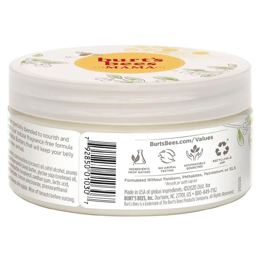 Burt's Bees Mama Belly Butter with Shea Butter and Vitamin E 2