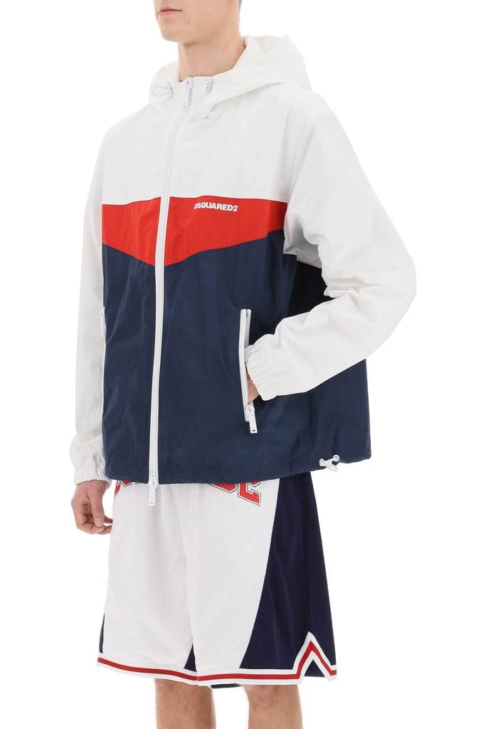 DSQUARED2 color block windbreaker jacket 4
