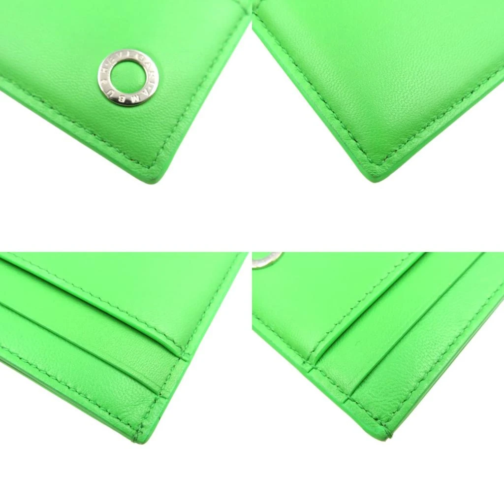 BVLGARI Leather Card Case (Pre-Owned) 4