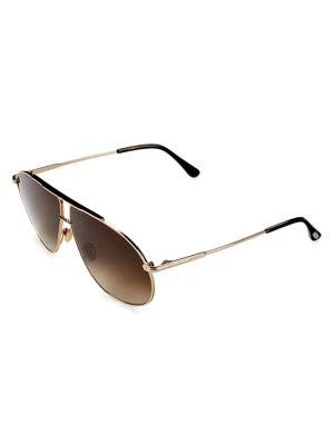 TOM FORD 62MM Aviator Sunglasses 2