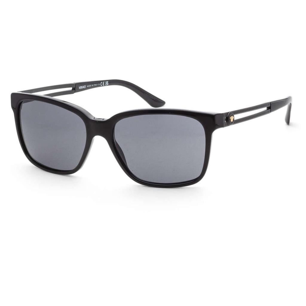 Versace Versace Men's Black Square Sunglasses