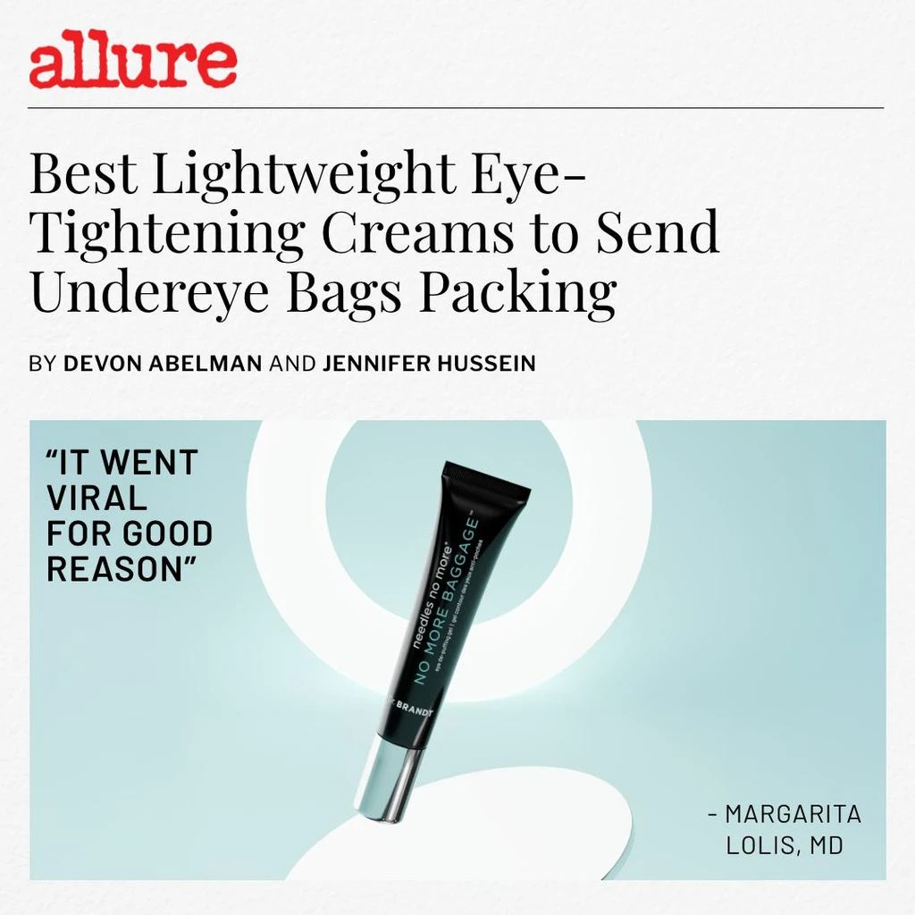 Dr. Brandt Skincare NO MORE BAGGAGE 6