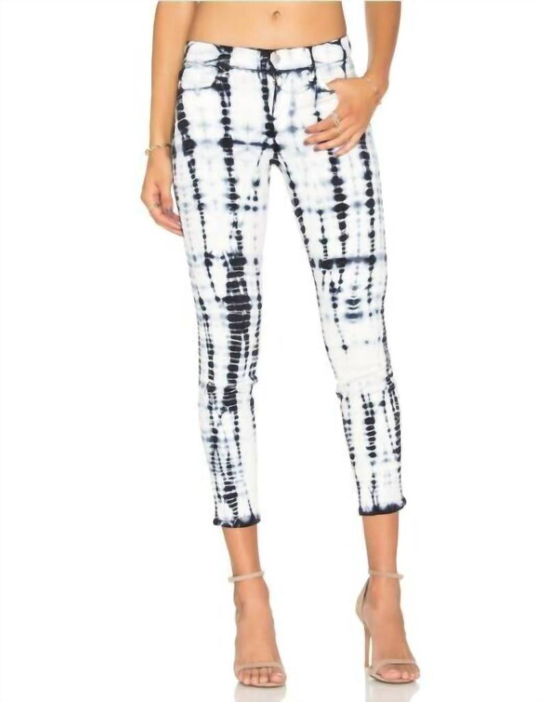 J Brand J Brand - Capri Crop Tie Dye Skinny Jeans
