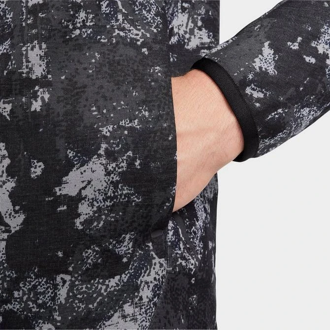 NIKE Men's Nike Tech Fleece Camo Windrunner Full-Zip Hoodie 5