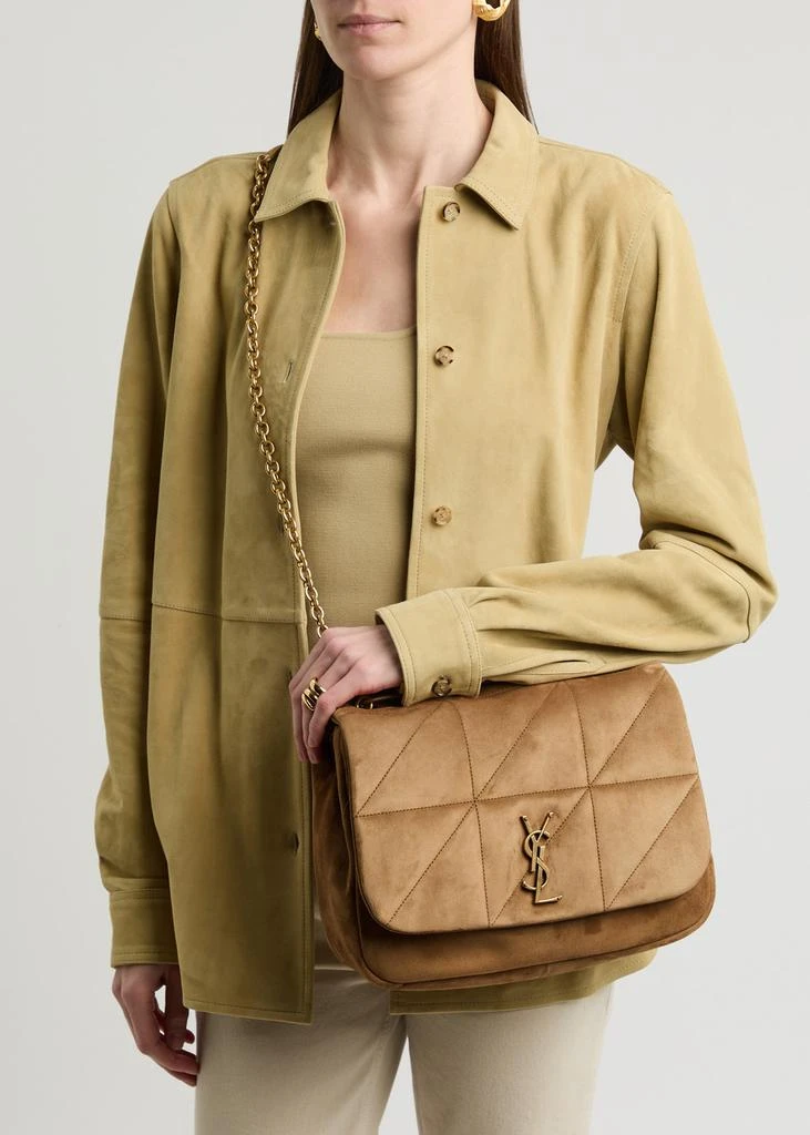 Yves Saint Laurent Jamie 4.3 medium suede shoulder bag 5