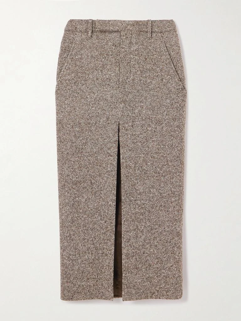 Brunello Cucinelli 羊 绒混纺中长半身裙  - IT38 1