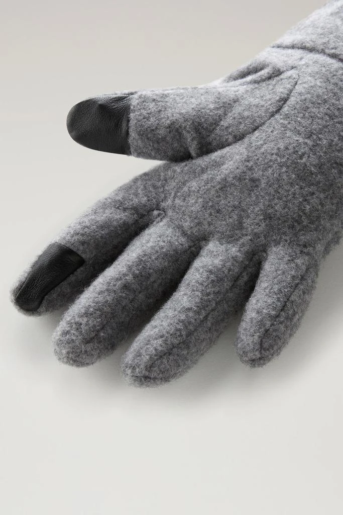 Woolrich Gloves in Recycled Wool Blend - Elmer / Woolrich - Men - Gray 3