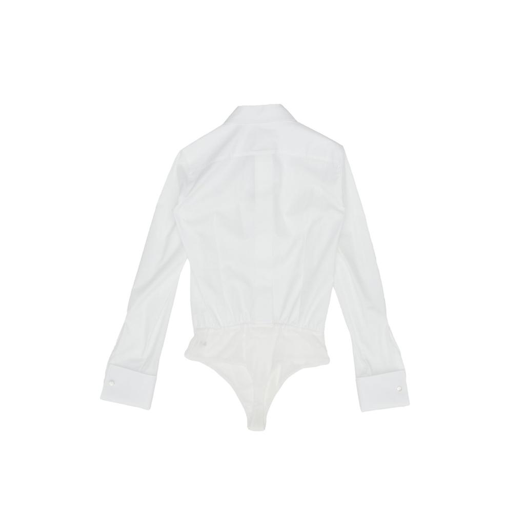 Max Mara Max Mara Angora 1234 Button-Up Long-Sleeved Shirt