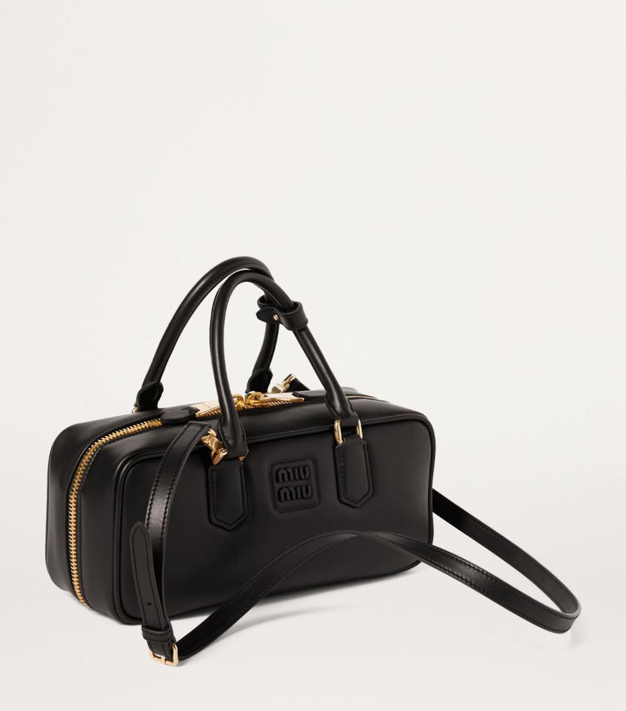Miu Miu Leather Arcadie Top-Handle Bag