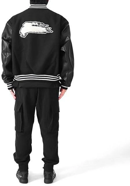 Y-3 Varsity Zipped Bomber Jacket 3