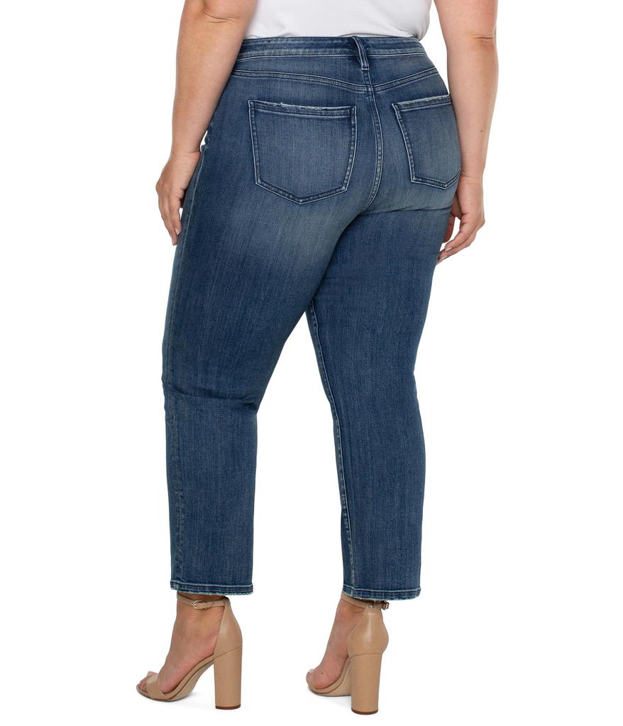 Liverpool Plus Size High-Rise Non-Skinny Skinny