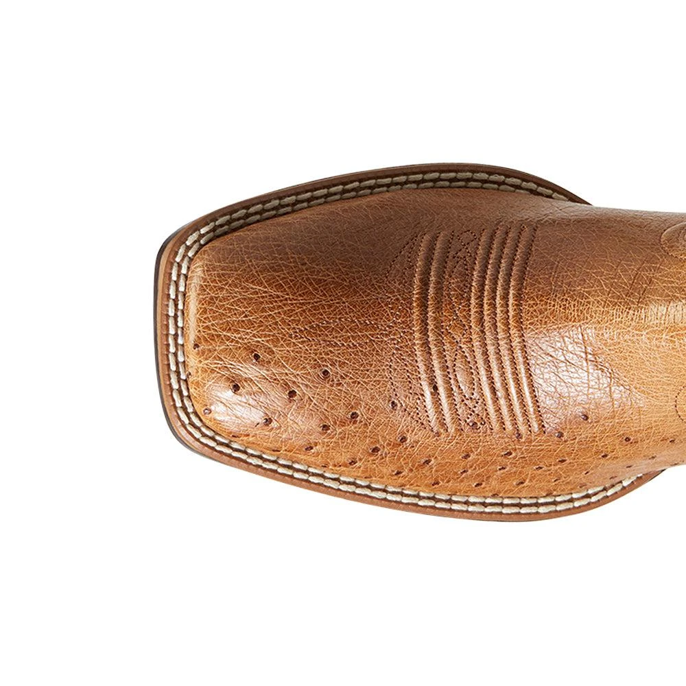 Ariat Night Life Ultra Ostrich Square Toe Cowboy Boot 4