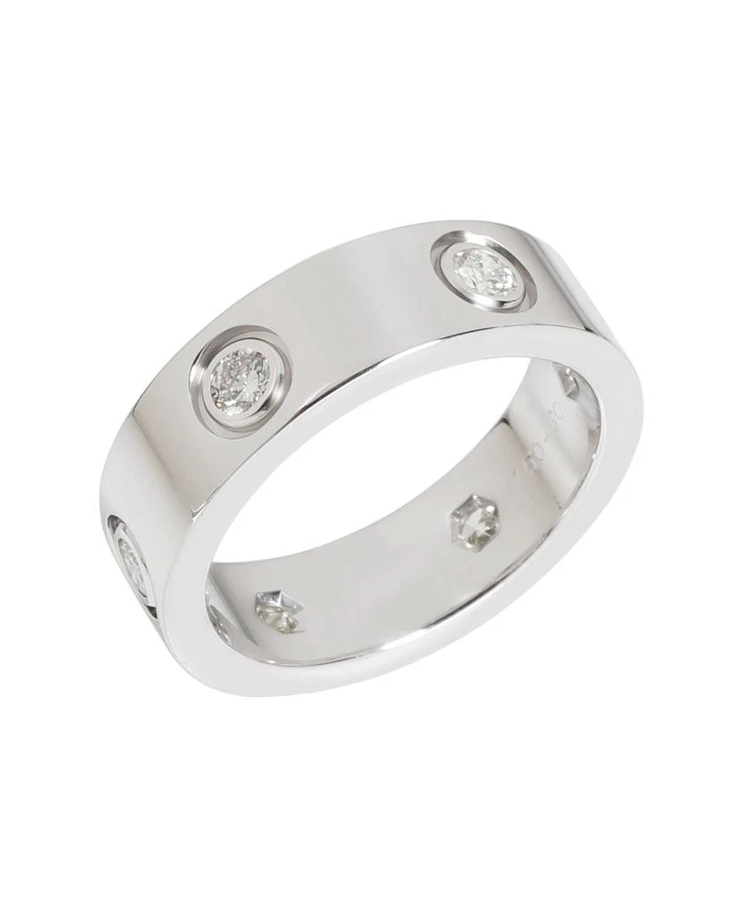 Cartier LOVE Diamond Ring in 18k White Gold 0.46 CTW 4