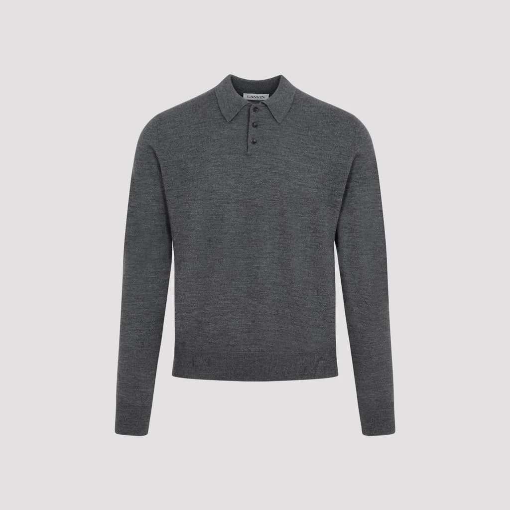 Lanvin LANVIN MERINO WOOL POLO 2
