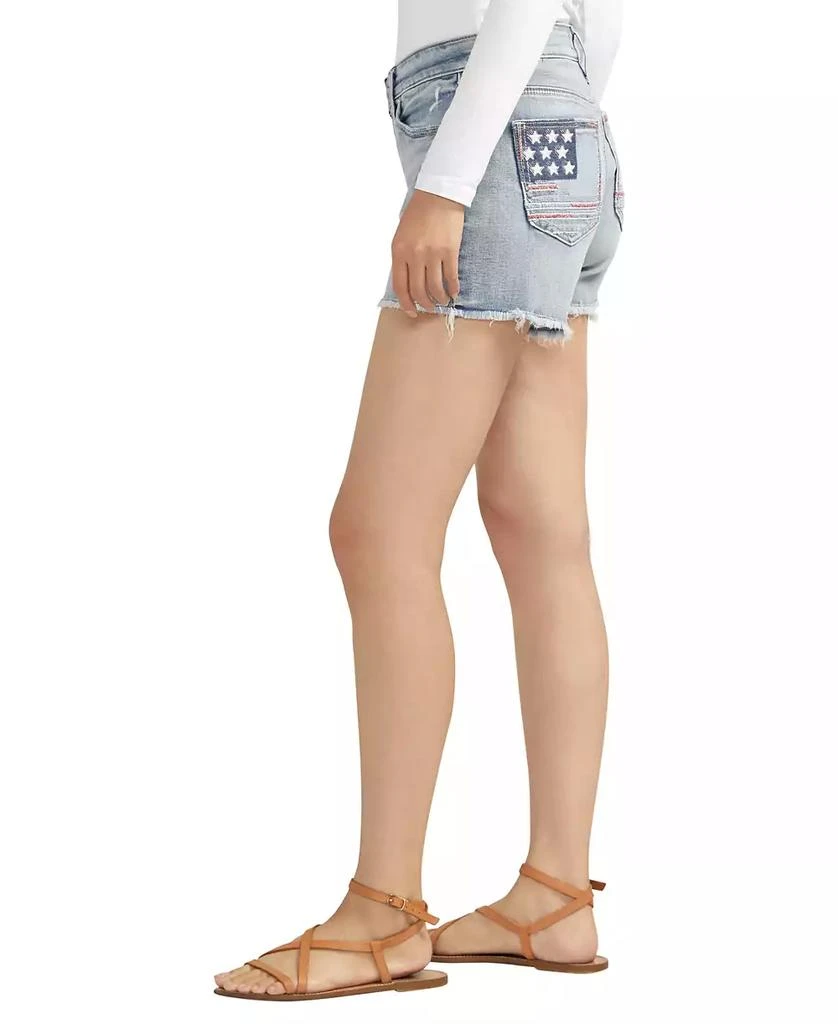 Silver Jeans Co. Suki Mid Rise Americana Short 4