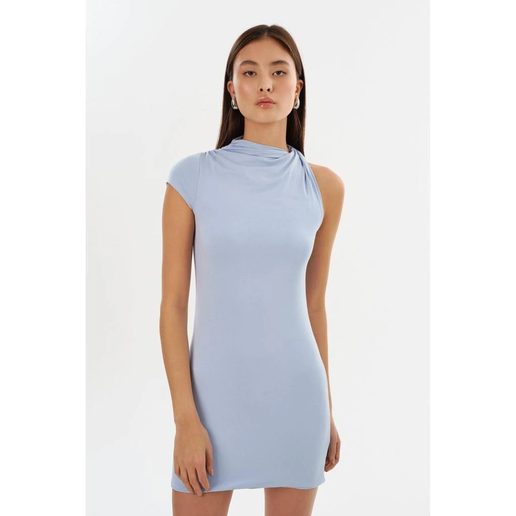 Kimberly | Jersey Dress Cool Blue / XS