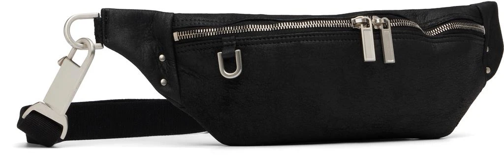 Rick Owens Black Concordians Geo Bumbag Pouch 2