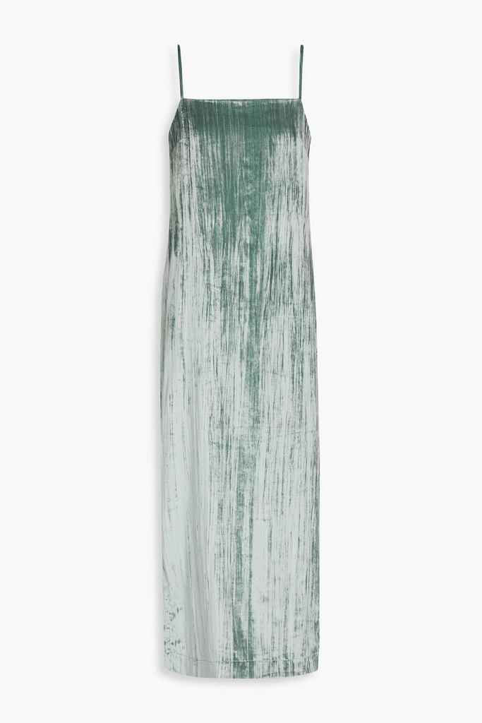Loulou Studio Etinas crushed-velvet maxi dress