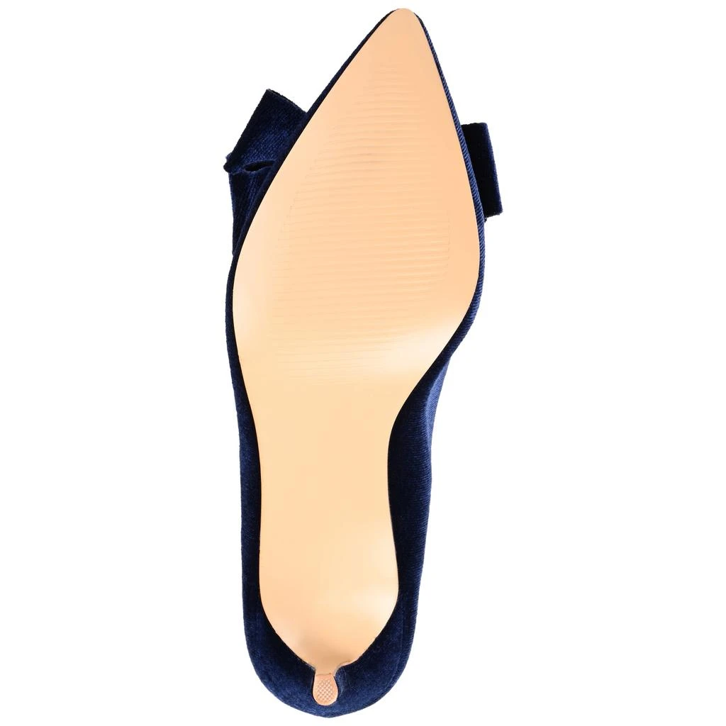 Journee Collection Collection Women's Crystol Wide Width Pump 4