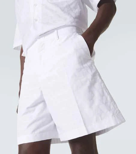 Valentino Jacquard cotton poplin shorts 5