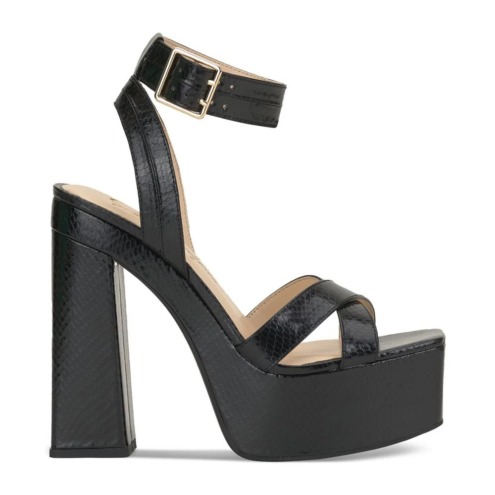 Jessica Simpson Women's Beasley Ankle-Strap Platform Dress Sandals 2