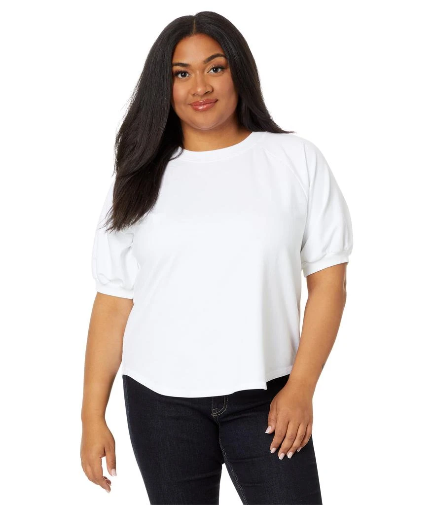 Mod-o-doc Raglan Puff Short Sleeve Sweatshirt 1