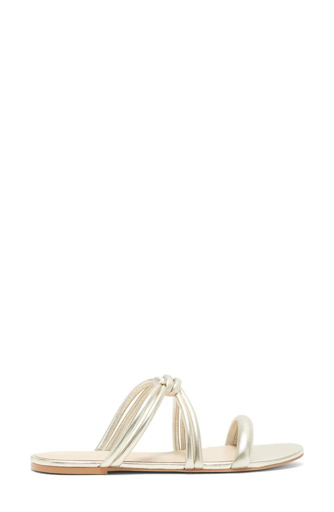 Stuart Weitzman Square Toe Twisted Knot Sandal 3