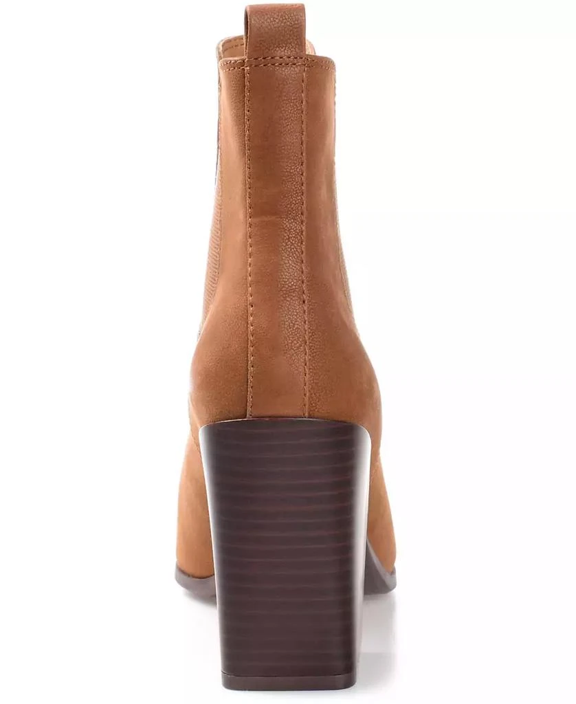 Journee Collection Women's Maxxie Stacked Block Heel Booties 3