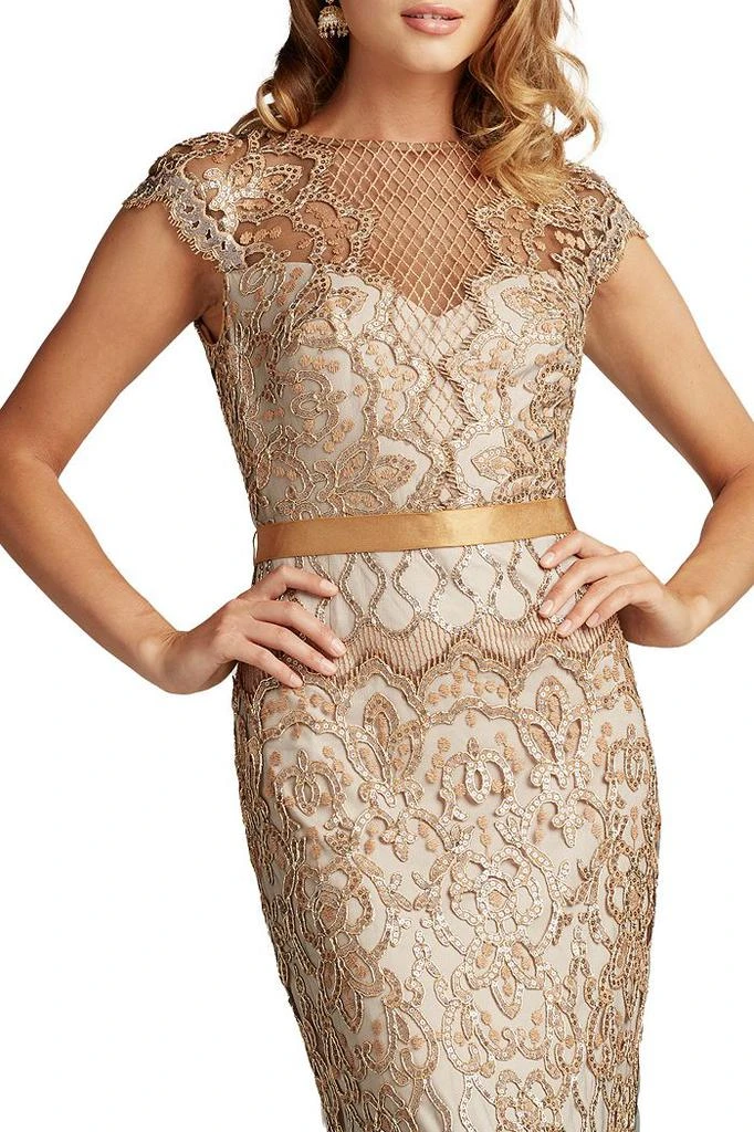 Tadashi Shoji Miranda Sequin Embroidered Gown - Dresses & Skirts - Free  Shipping - BeyondStyle