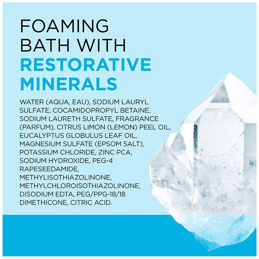 Dr. Teal
s Restorative Minerals Foaming Bath 3