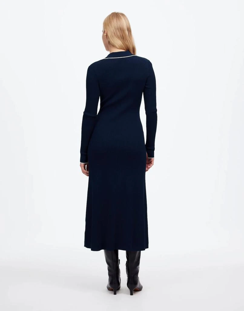 Madewell Ribbed Long-Sleeve Midi Dress 4