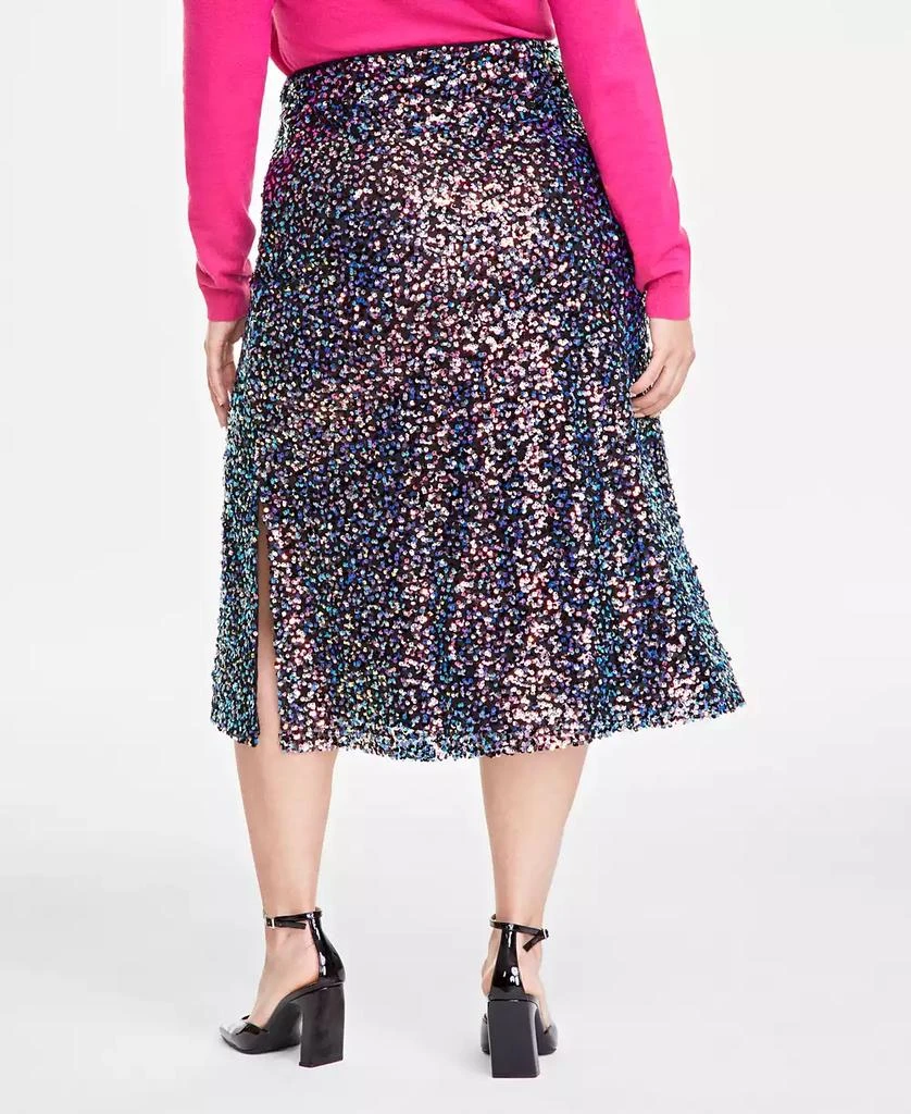 On 34th Trendy Plus Sequin Midi Skirt, Exclusively at Macy's 4