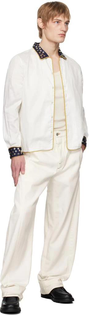 BODE Off-White Starry Pageant Shirt 4