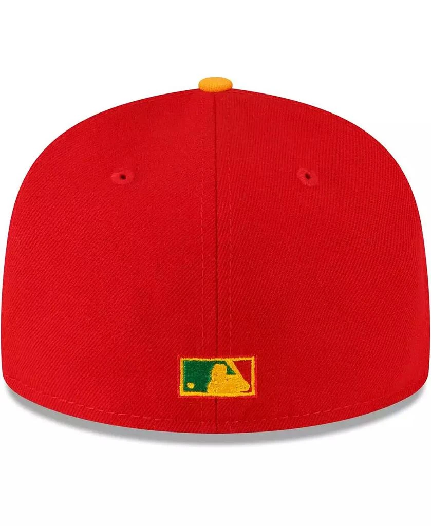 New Era Men's Red Los Angeles Dodgers City Flag 59FIFTY Fitted Hat 2