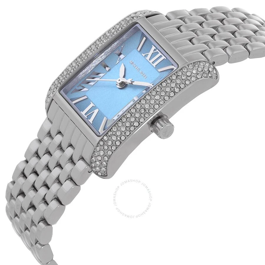 Michael Kors Emery Quartz Crystal Blue Dial Ladies Watch MK4829 2