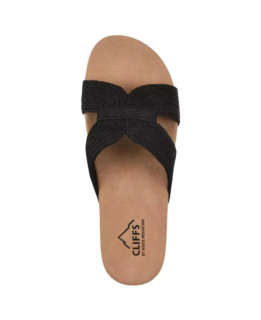 White Mountain Women's Tindra Slip-On Sandals 4