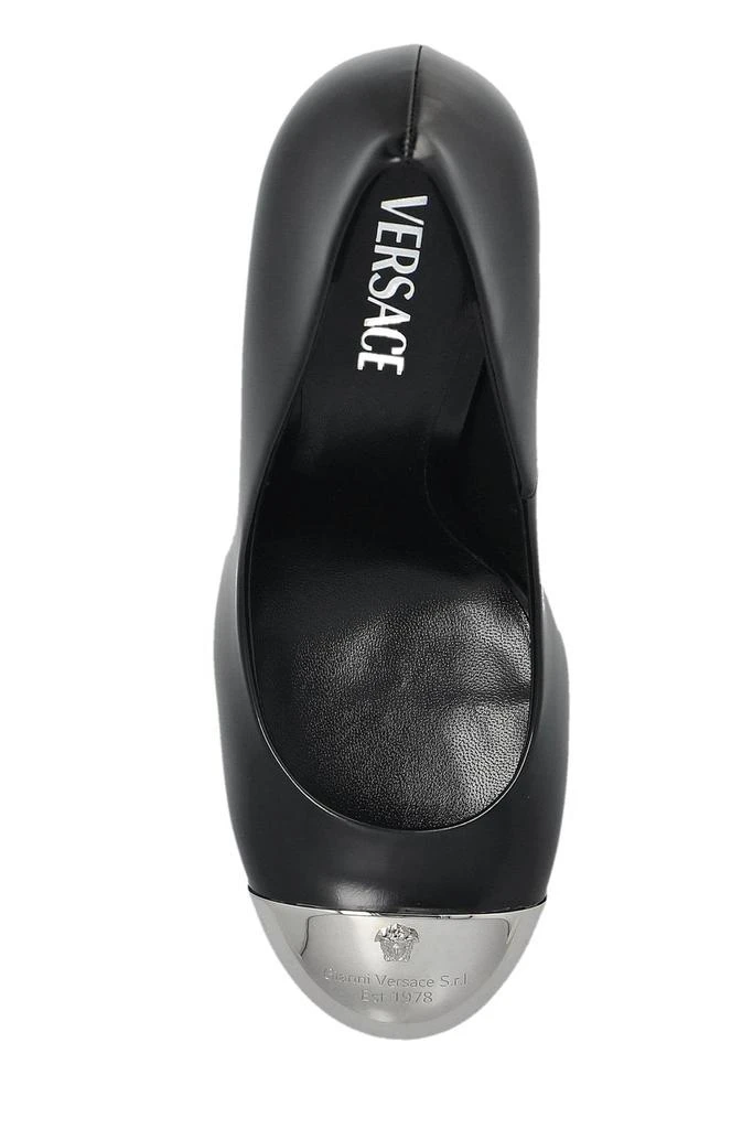 Versace Versace Round-Toe High Heeled Pumps 4