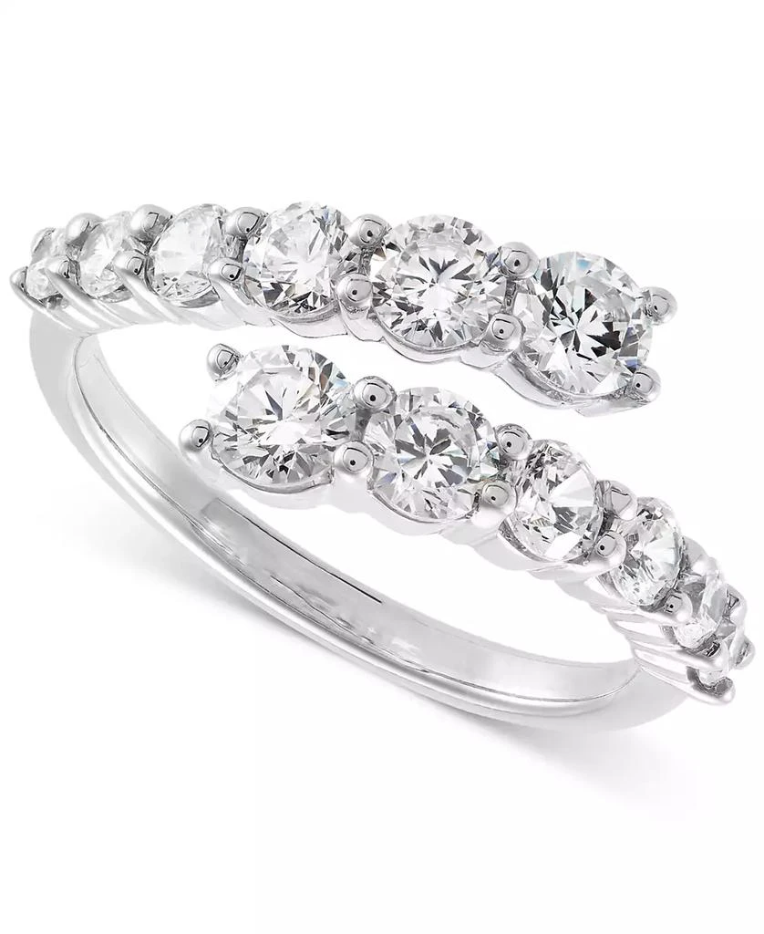 Grown With Love Lab Grown Diamond Bypass Ring (1-1/2 ct. t.w.) in 14k White Gold 1