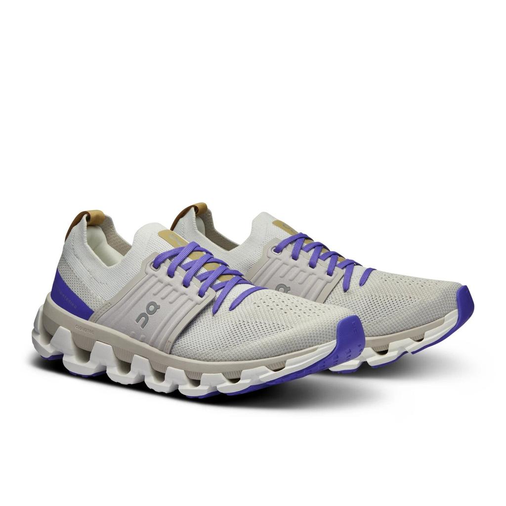 On On Cloudswift 3 3WD10451946 Sneaker Women's White Blueberry Running Shoes DWA424